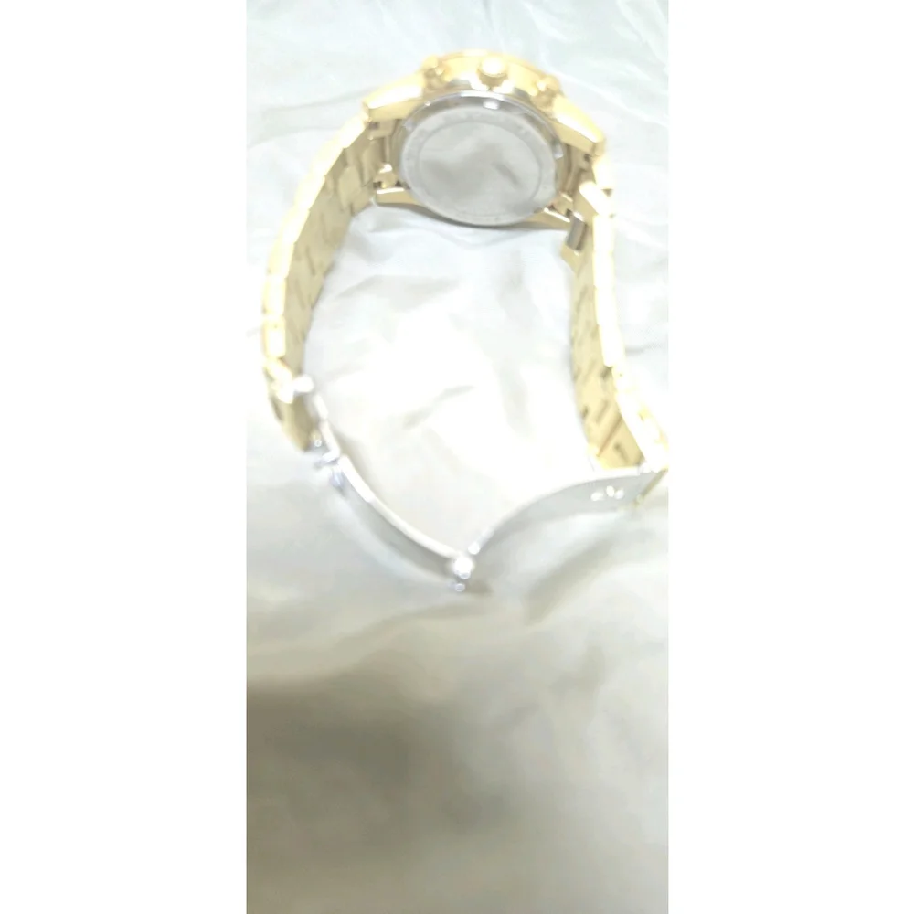 Michael Kors Ritz Chronograph Women's Watch MK6356‎ Gold Dial - Picture 3 of 4